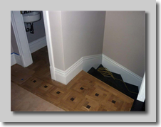 Γύψινο σοφατεπί σε εσωτερική σκάλα