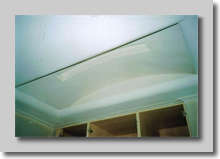 Καπύλη εσοχή απο γυψοσανίδα σε ήδη υπάρχουσα ψευδοροφή 