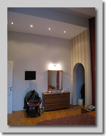 Ψευδοροφή γυψοσανίδας για τοποθέτηση σποτ