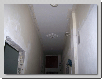 Χώρος τοποθέτησης ψευδοροφής με γυψοσανίδα